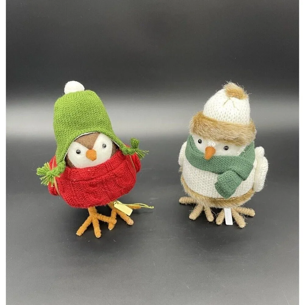 Target Spritz 2017 Christmas Featherly Friends Felt Birds Figurine Digby Tahoe